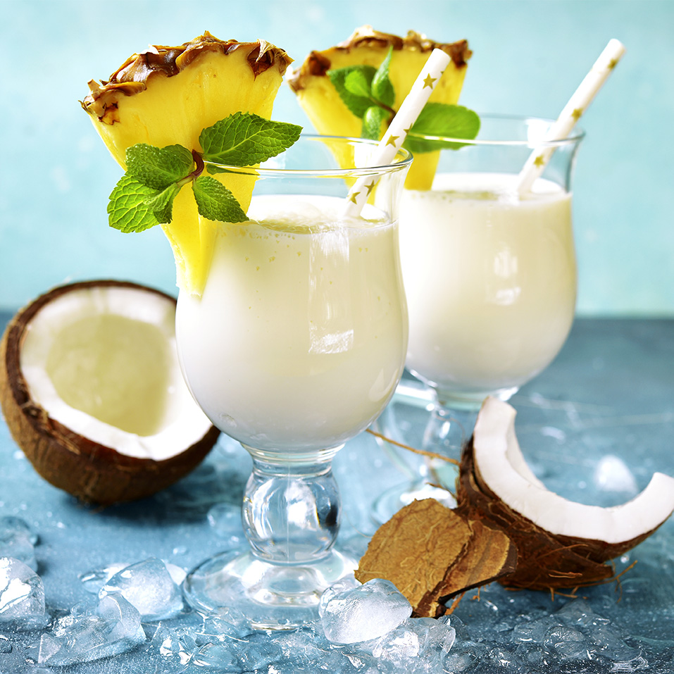 Make Your Own Thai Coconut Pineapple Drink